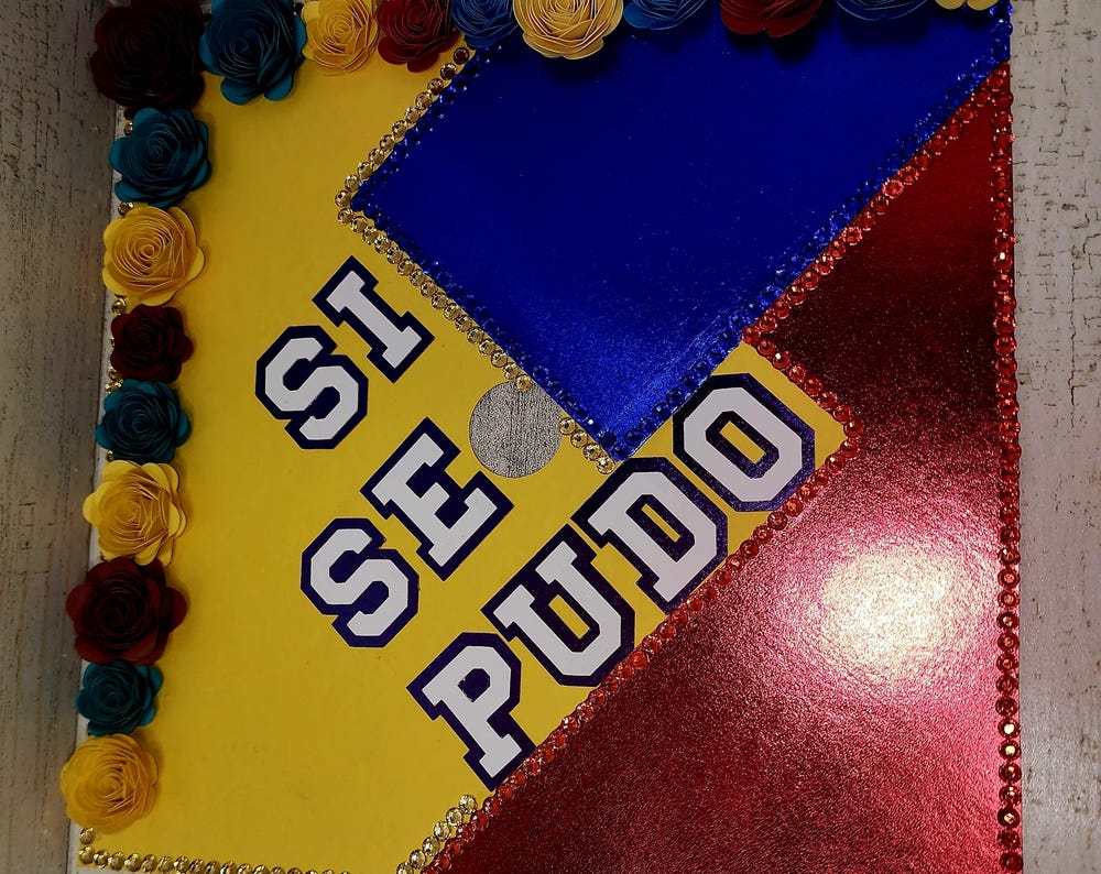 Latin/latino/latina Graduacion/graduation topper